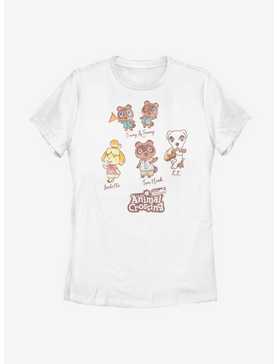 Animal Crossing Character Textbook Womens T-Shirt, , hi-res