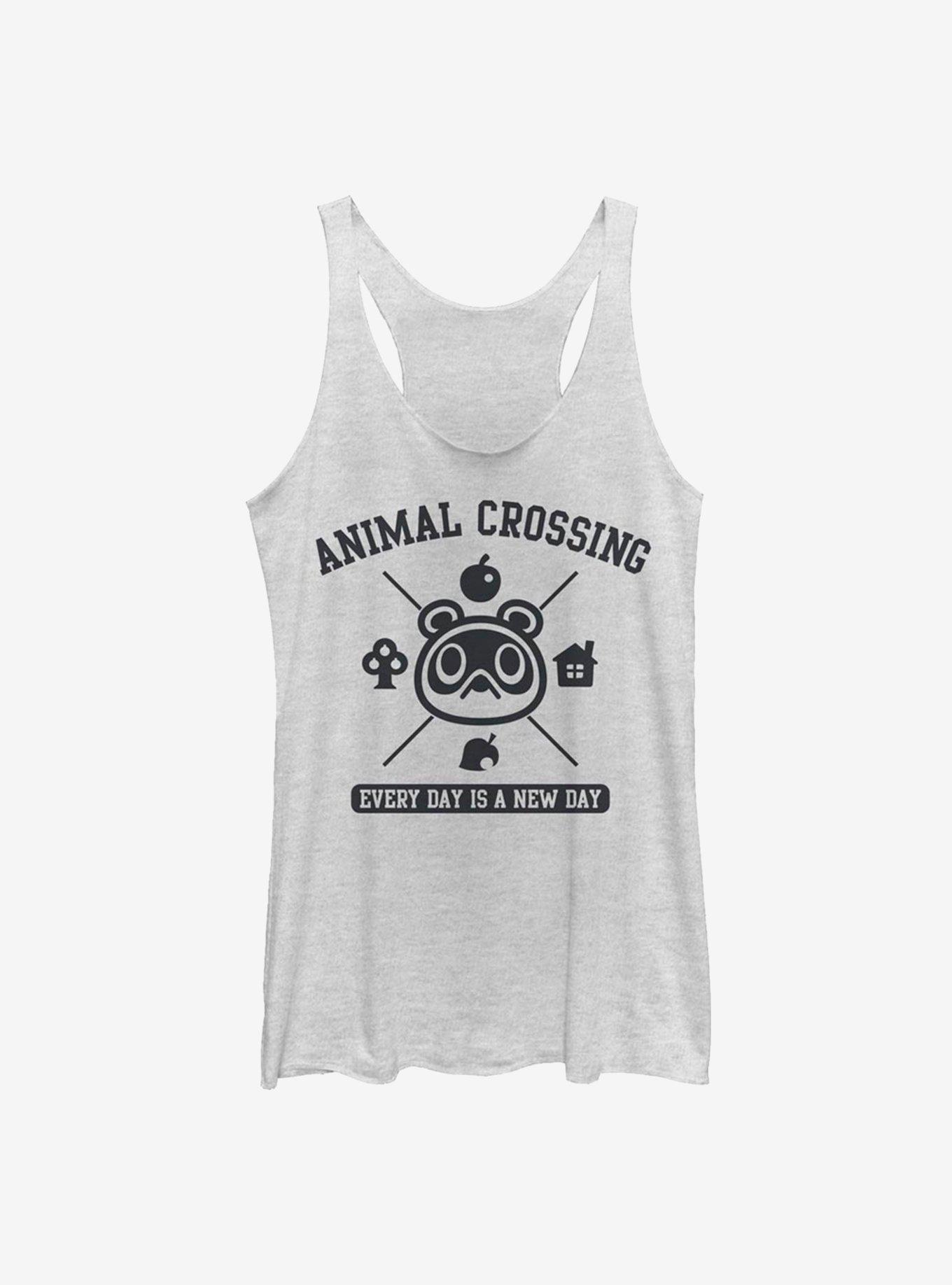 Animal Crossing Every Day Womens Tank, WHITE HTR, hi-res