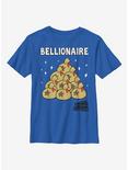Animal Crossing Bellionaire Youth T-Shirt, ROYAL, hi-res