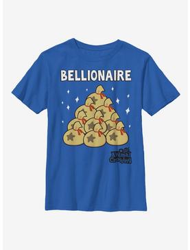Animal Crossing Bellionaire Youth T-Shirt, , hi-res