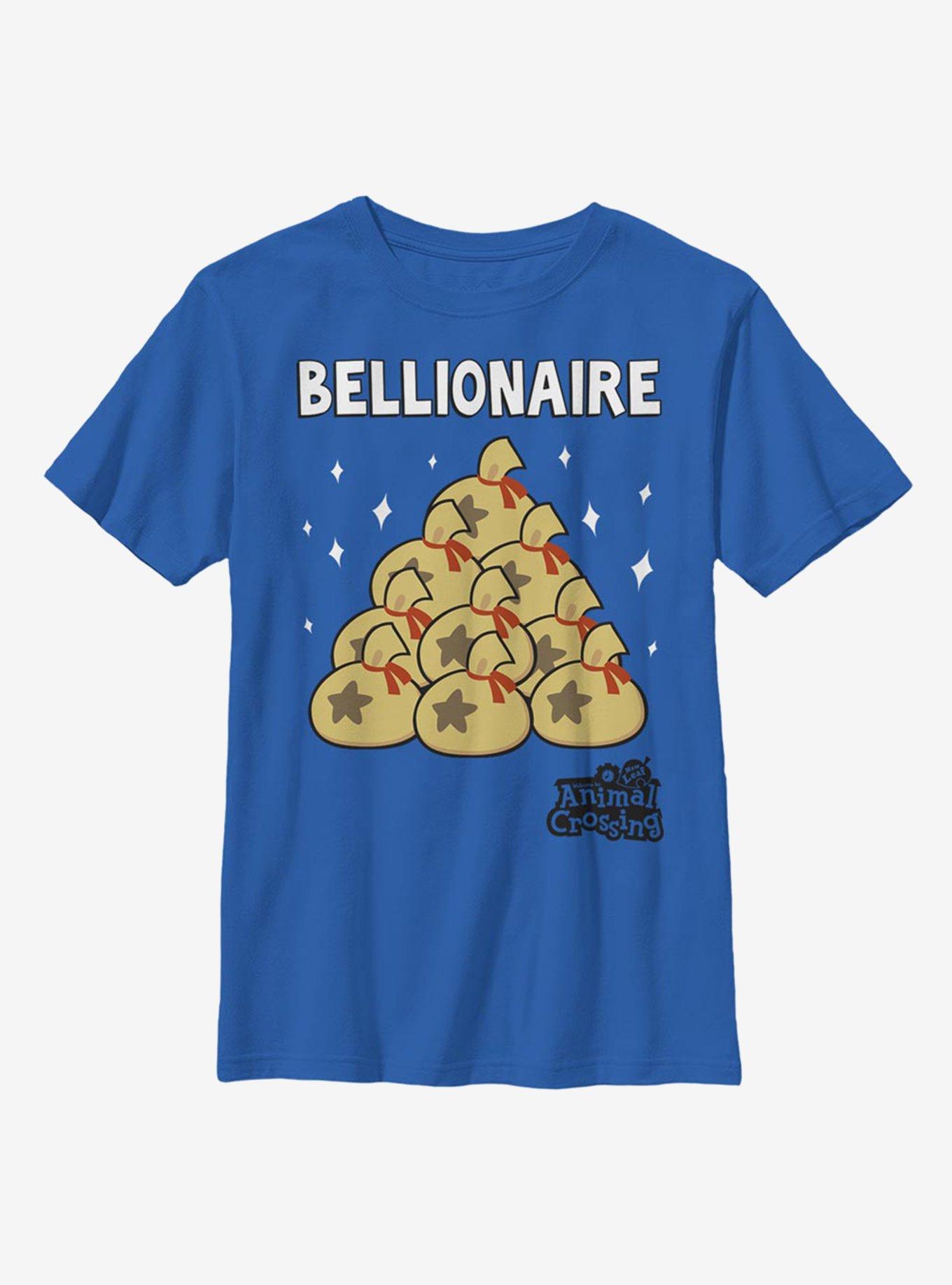 Animal Crossing Bellionaire Youth T-Shirt, , hi-res