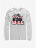 Plus Size Animal Crossing DJ K.K. Starry Pop Long-Sleeve T-Shirt, WHITE, hi-res