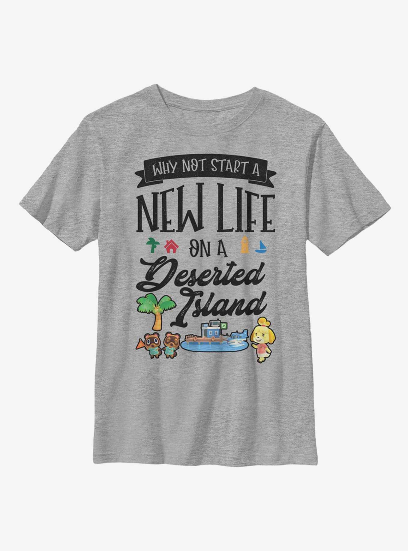 Animal Crossing Start Anew Youth T-Shirt, , hi-res