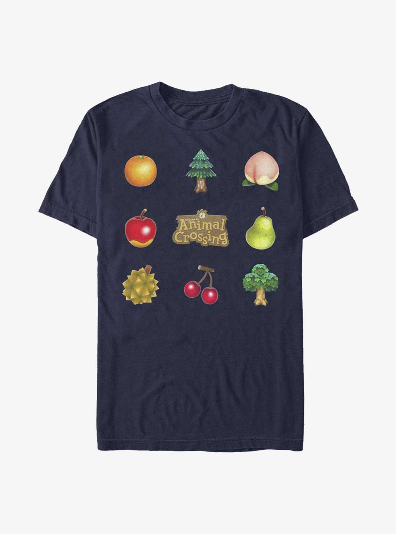 Animal Crossing Fruit And Trees T-Shirt, , hi-res