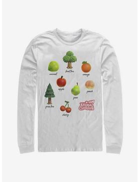 Animal Crossing: New Horizons Fruit And Trees Long-Sleeve T-Shirt, , hi-res