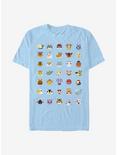 Plus Size Animal Crossing: New Horizons Friendly Neighbors T-Shirt, LT BLUE, hi-res