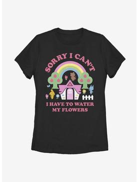 Plus Size Animal Crossing Have To Water My Flowers Womens T-Shirt, , hi-res