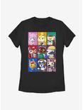 Animal Crossing Animal Blocks Womens T-Shirt, BLACK, hi-res