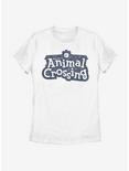 Animal Crossing Vintage Welcome Sign Womens T-Shirt, WHITE, hi-res