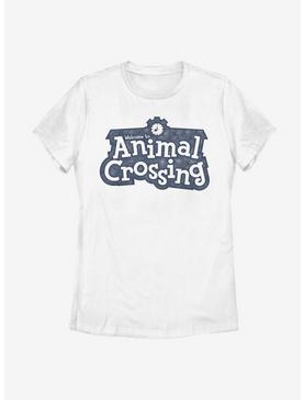 Animal Crossing Vintage Welcome Sign Womens T-Shirt, , hi-res