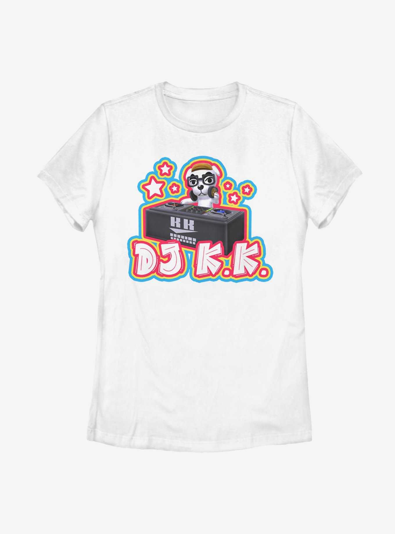 Animal Crossing DJ K.K. Starry Pop Womens T-Shirt, , hi-res