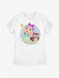 Animal Crossing: New Horizons Celeste Flowers Womens T-Shirt, WHITE, hi-res
