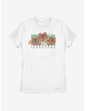 Animal Crossing: New Horizons Nook Family Womens T-Shirt, , hi-res