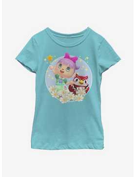 Animal Crossing: New Horizons Celeste Flowers Youth Girls T-Shirt, , hi-res