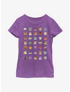 Animal Crossing: New Horizons Friendly Neighbors Youth Girls T-Shirt, , hi-res