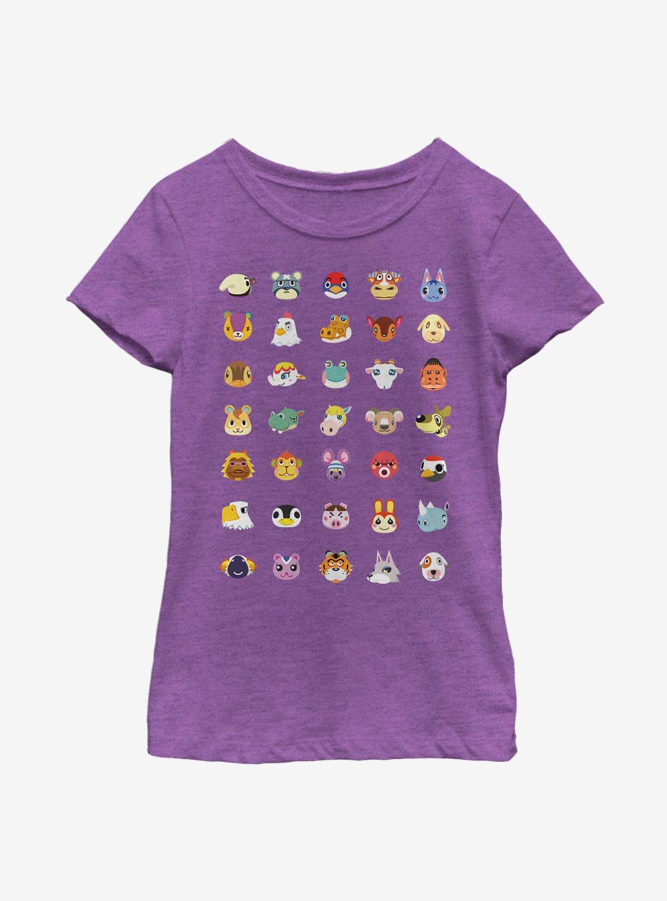 Animal Crossing: New Horizons Friendly Neighbors Youth Girls T-Shirt, , hi-res