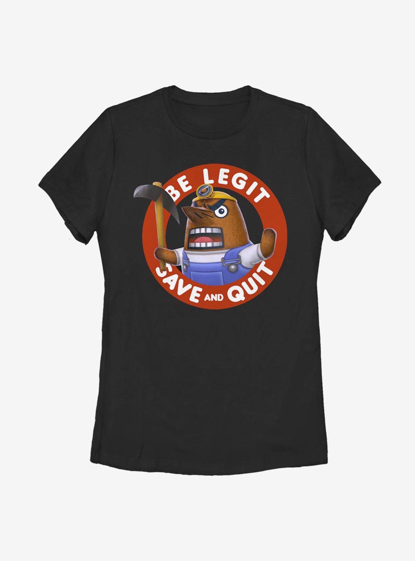 Animal Crossing Legit Resetti Womens T-Shirt, , hi-res