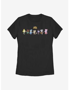 Animal Crossing Friendly Neighbors Womens T-Shirt, , hi-res