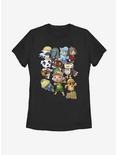 Animal Crossing Welcome Back Womens T-Shirt, BLACK, hi-res