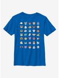 Plus Size Animal Crossing: New Horizons Friendly Neighbors Youth T-Shirt, ROYAL, hi-res