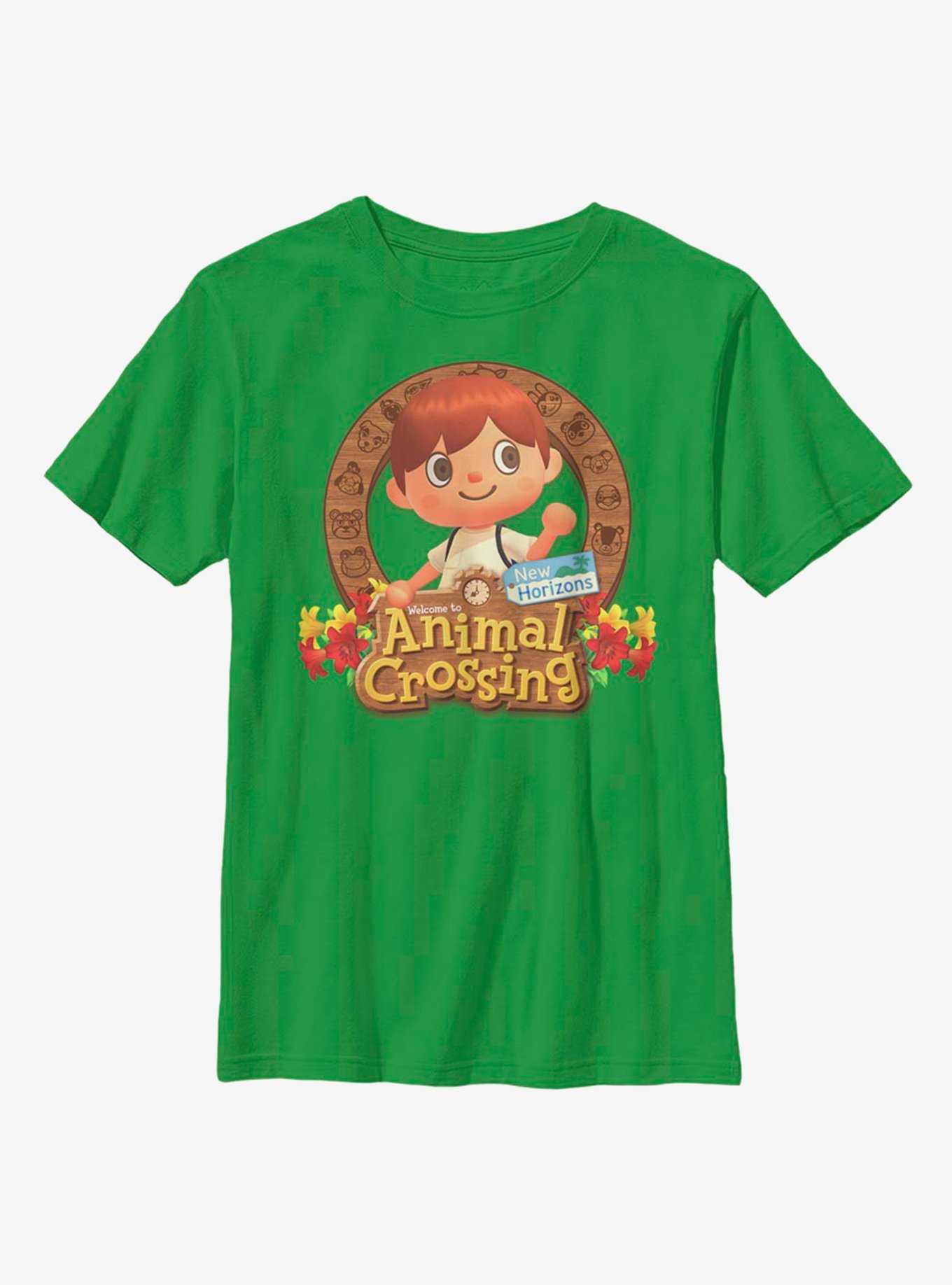 Animal Crossing: New Horizons Villager Emblem Youth T-Shirt, , hi-res