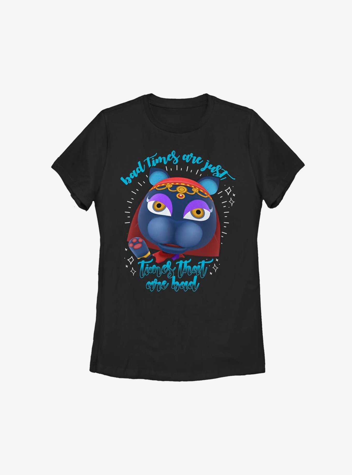 Animal Crossing Katrina Bad Times Womens T-Shirt, , hi-res