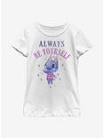Animal Crossing Rover Be Yourself Youth Girls T-Shirt, WHITE, hi-res