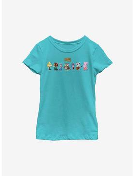 Animal Crossing Greetings Youth Girls T-Shirt, , hi-res