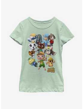 Animal Crossing Welcome Back Youth Girls T-Shirt, , hi-res