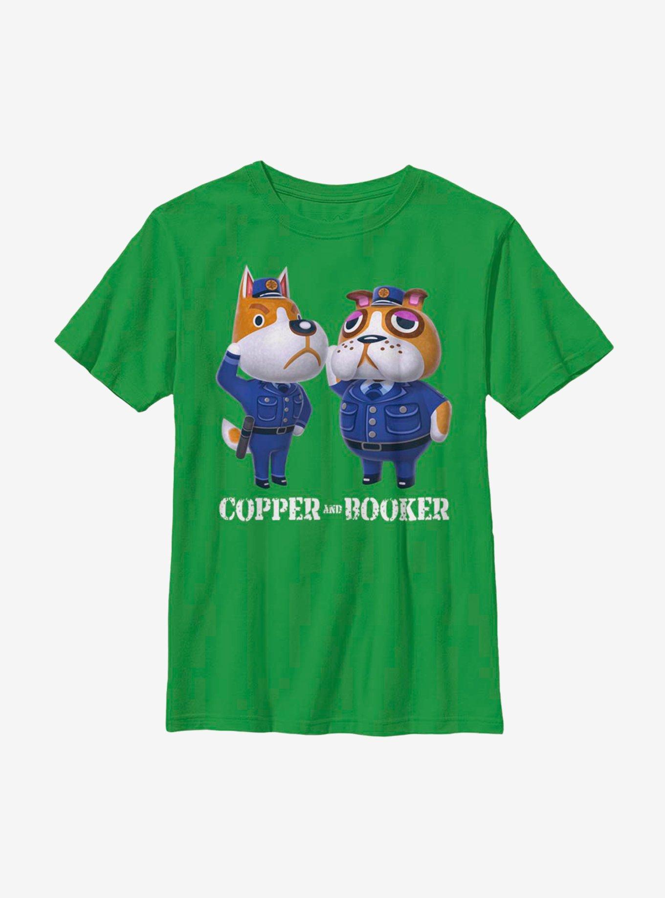 Animal Crossing Copper Booker Youth T-Shirt, KELLY, hi-res