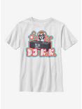 Plus Size Animal Crossing DJ K.K. Starry Pop Youth T-Shirt, WHITE, hi-res