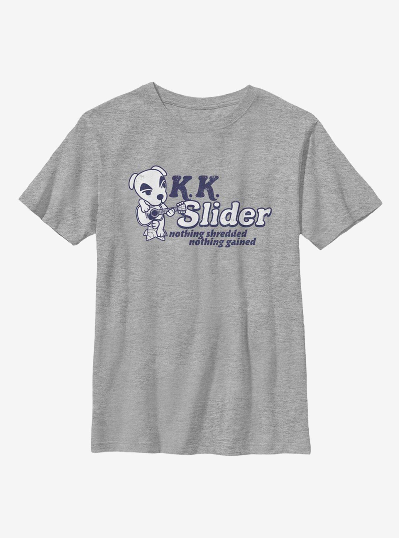 Animal Crossing K.K. Slider Nothing Shredded Youth T-Shirt, ATH HTR, hi-res