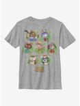 Animal Crossing New Leaves Youth T-Shirt, ATH HTR, hi-res
