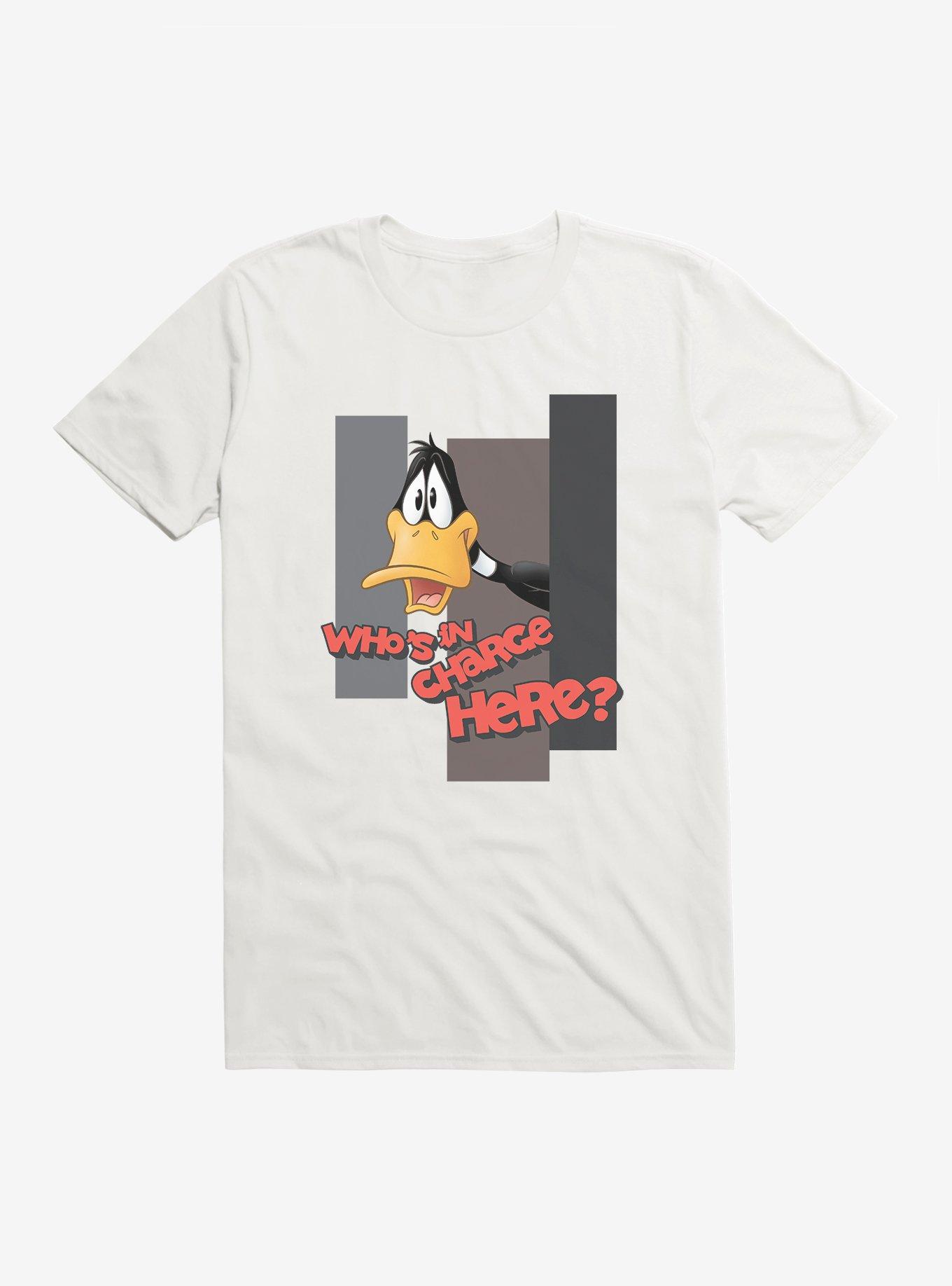 Looney Tunes Daffy Duck Who's In Charge T-Shirt | Hot Topic