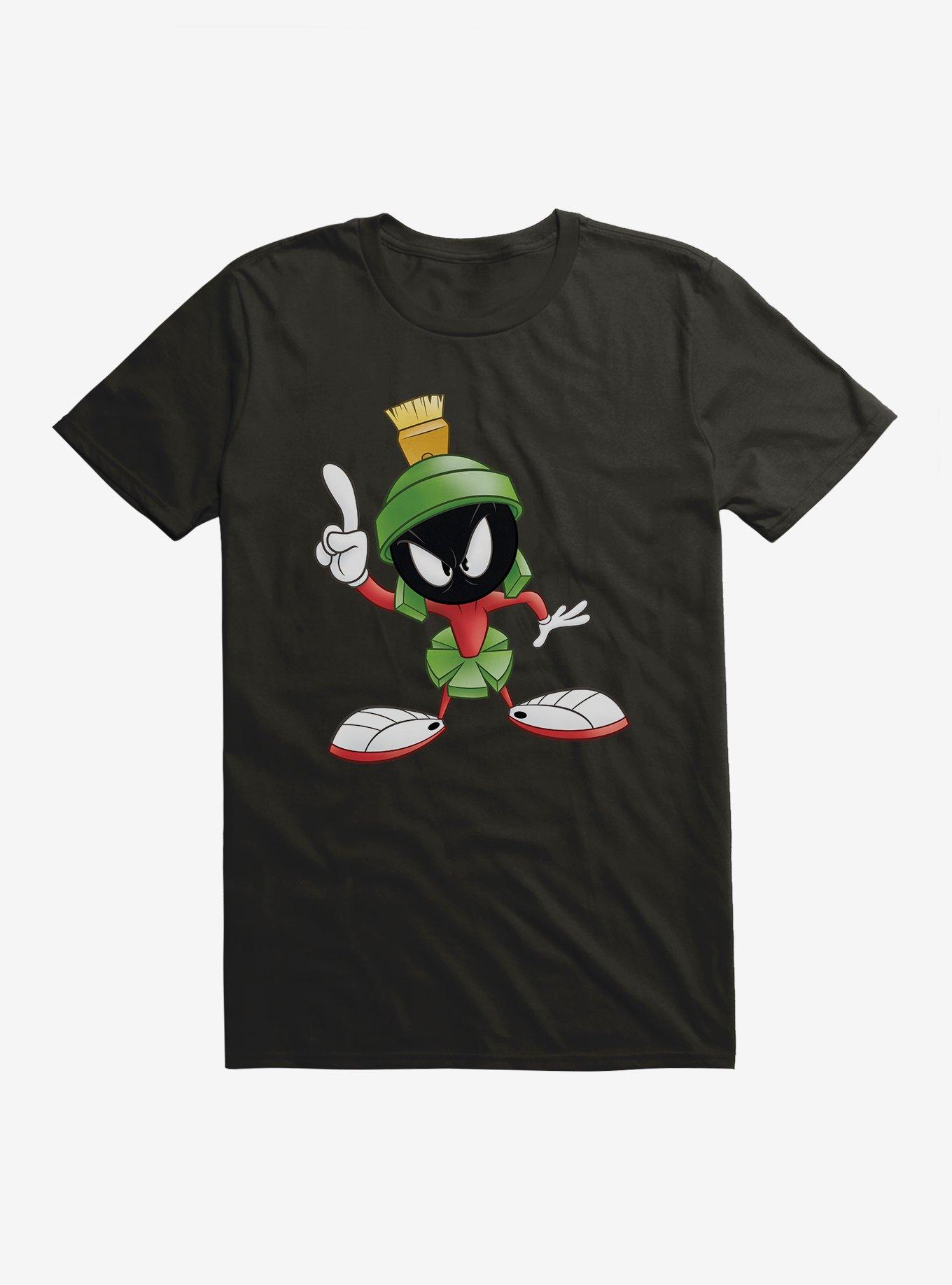 Looney Tunes Marvin The Martian T-Shirt, BLACK, hi-res