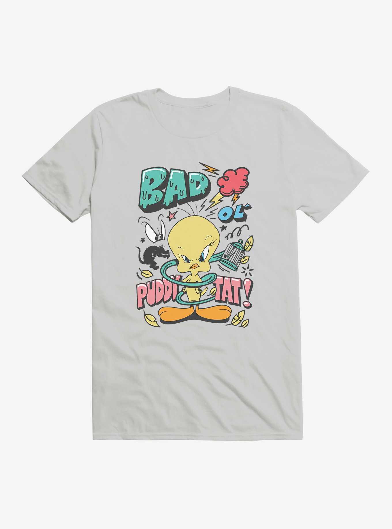 Looney Tunes Tweety Bird Bad Puddy Tat T-Shirt, , hi-res