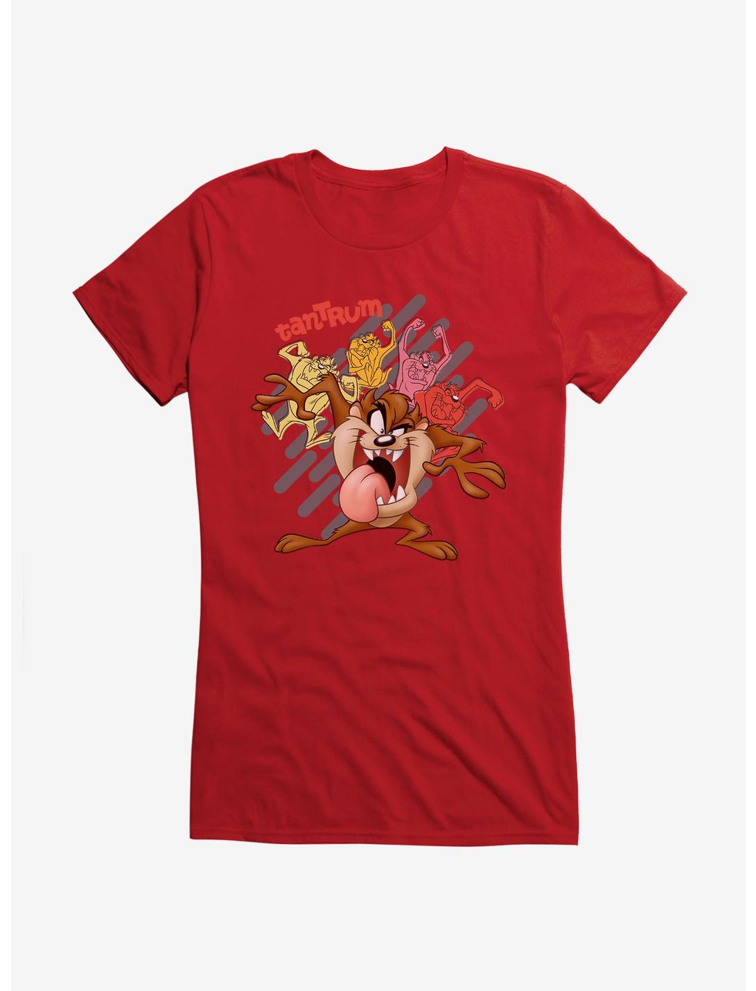 Looney Tunes Tasmanian Devil Tantrum Girls T-Shirt, , hi-res