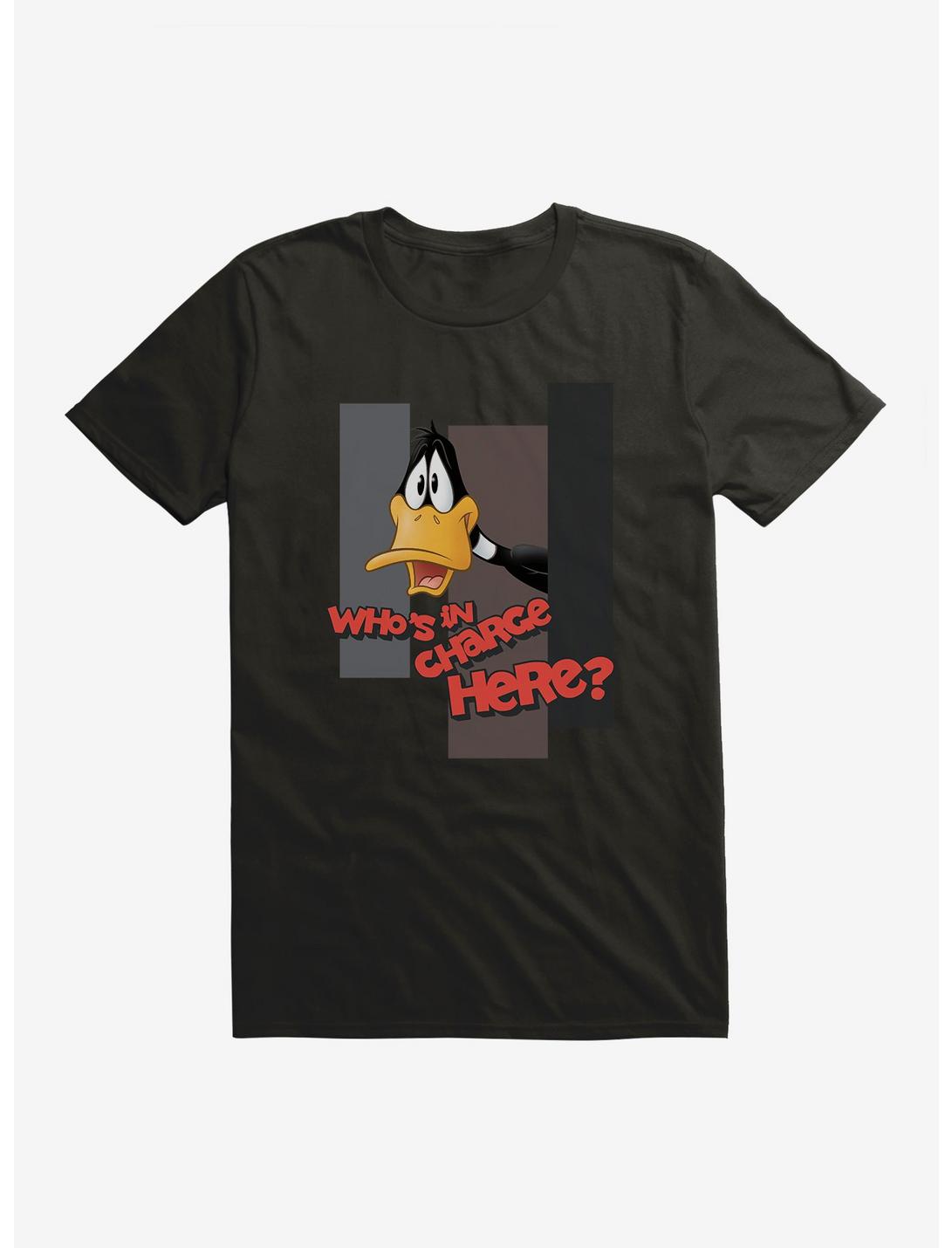 Looney Tunes Daffy Duck Who's In Charge T-Shirt, , hi-res