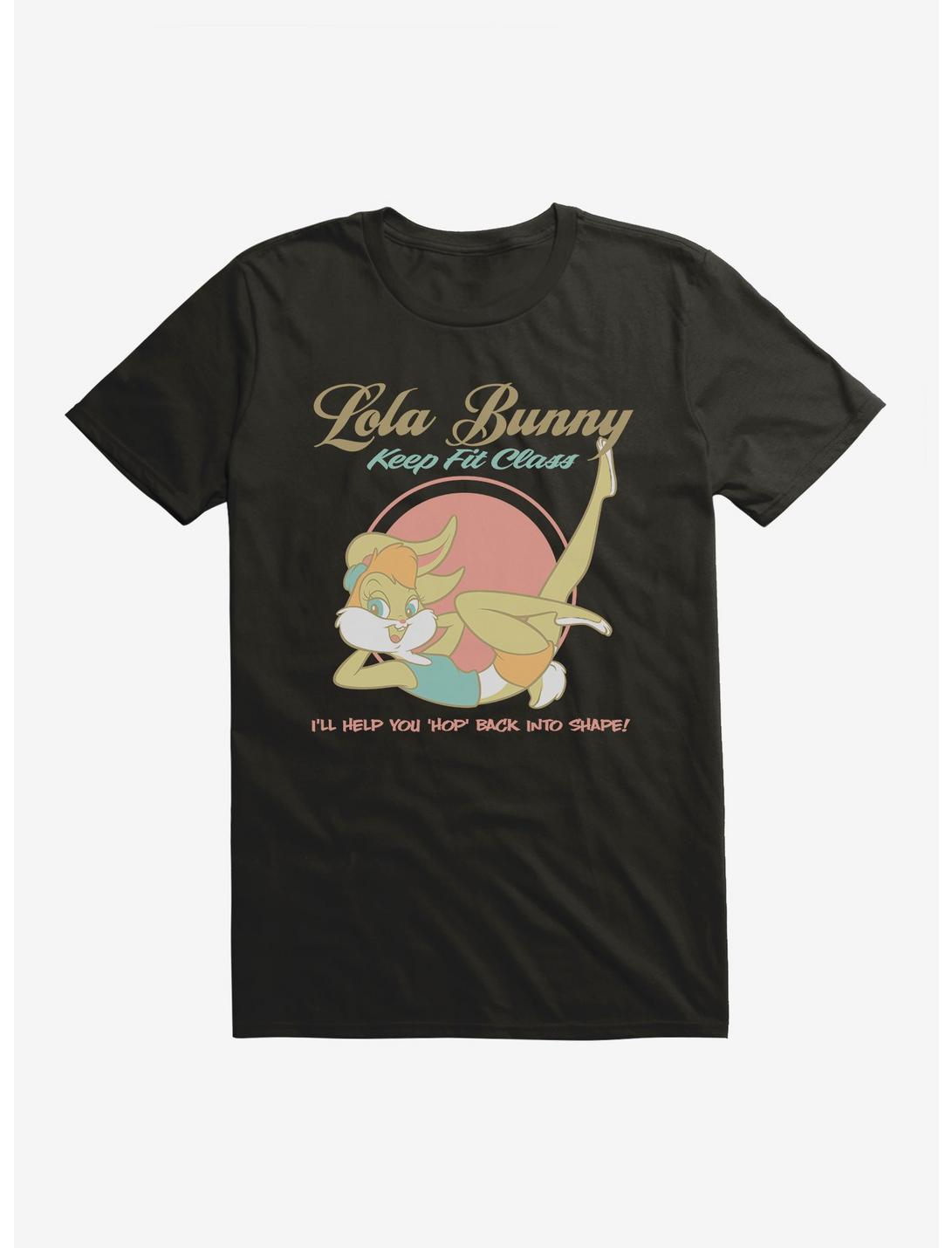 Looney Tunes Lola Bunny Keep Fit Class T-Shirt, BLACK, hi-res