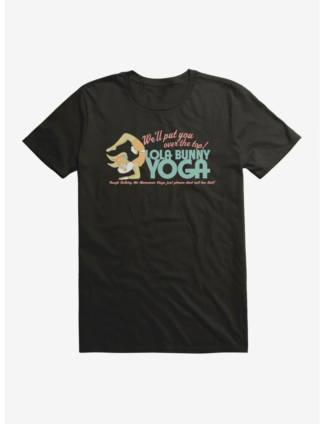 Looney Tunes Lola Bunny Yoga T-Shirt, BLACK, hi-res