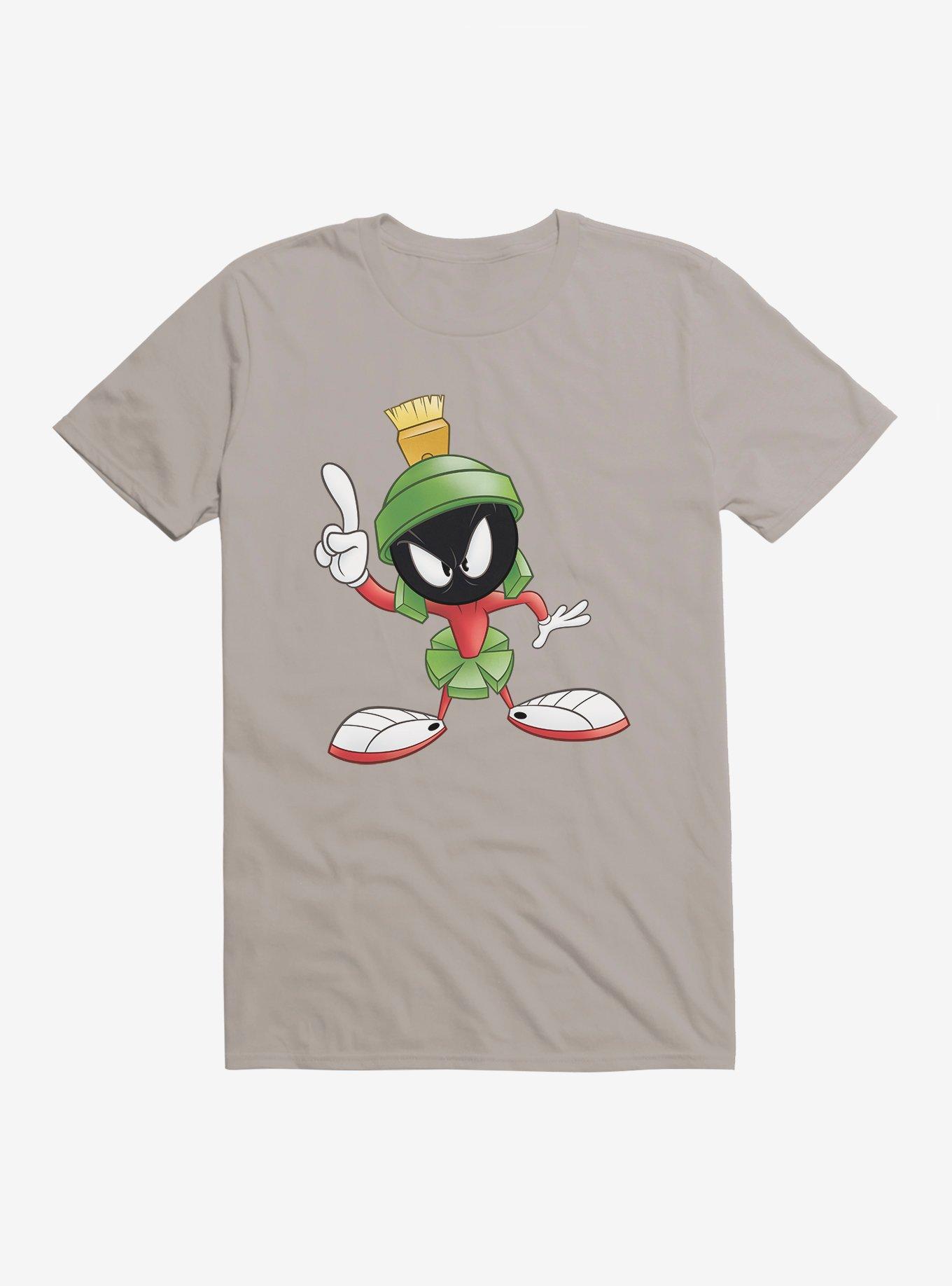 Looney Tunes Marvin The Martian T-Shirt, LIGHT GREY, hi-res