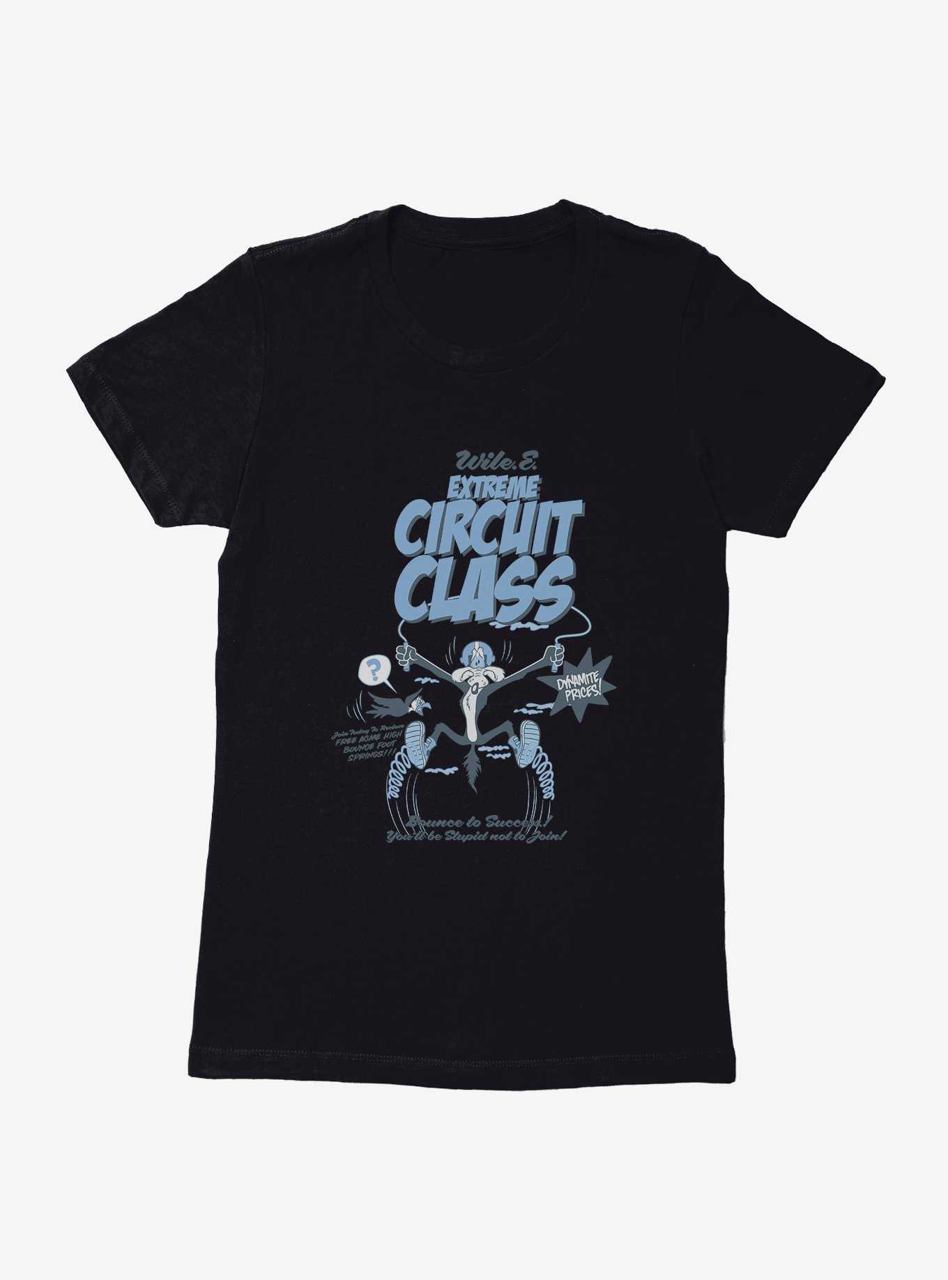 Looney Tunes Wile E. Extreme Circuit Class Womens T-Shirt, , hi-res