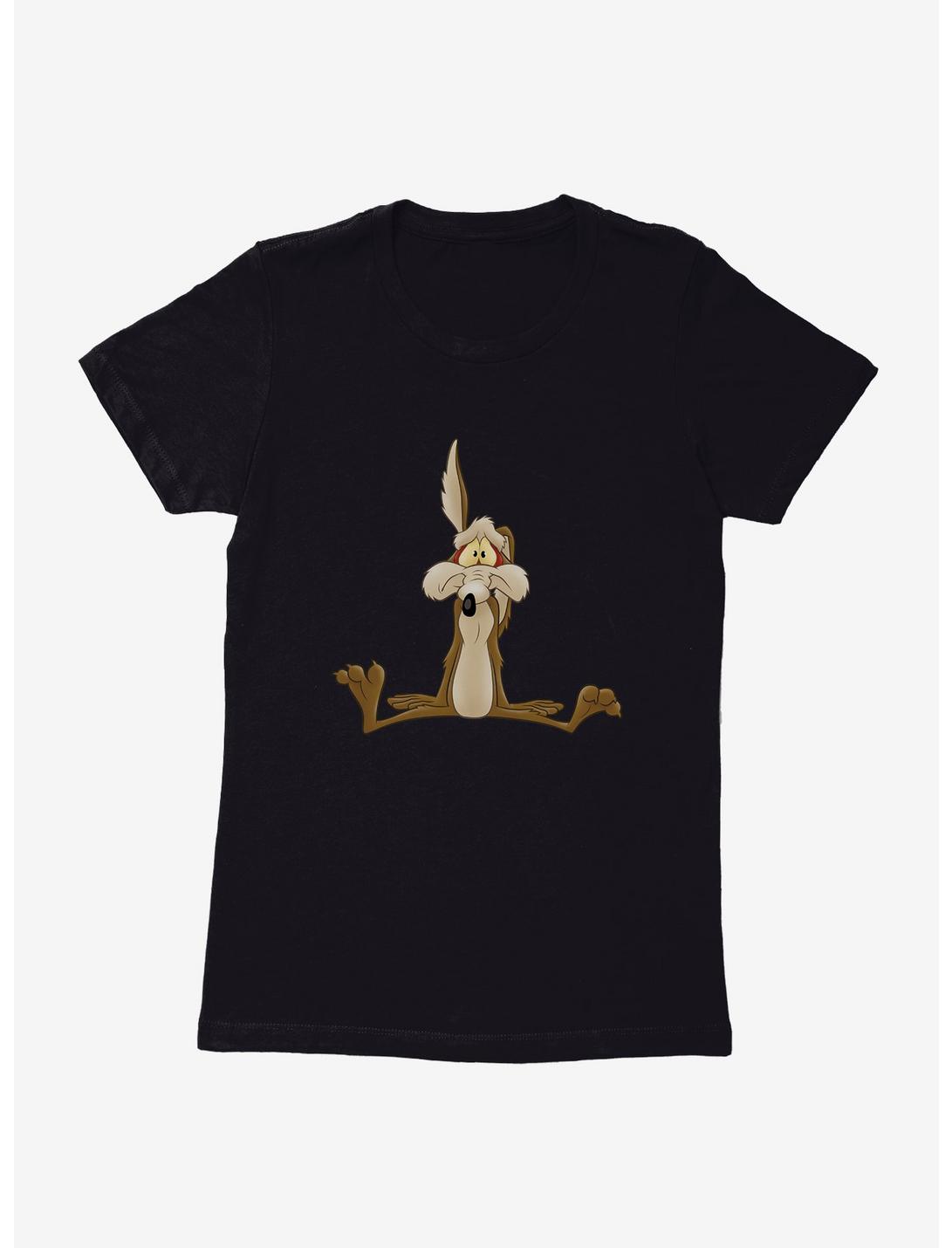 Looney Tunes Wile E. Coyote Womens T-Shirt, BLACK, hi-res