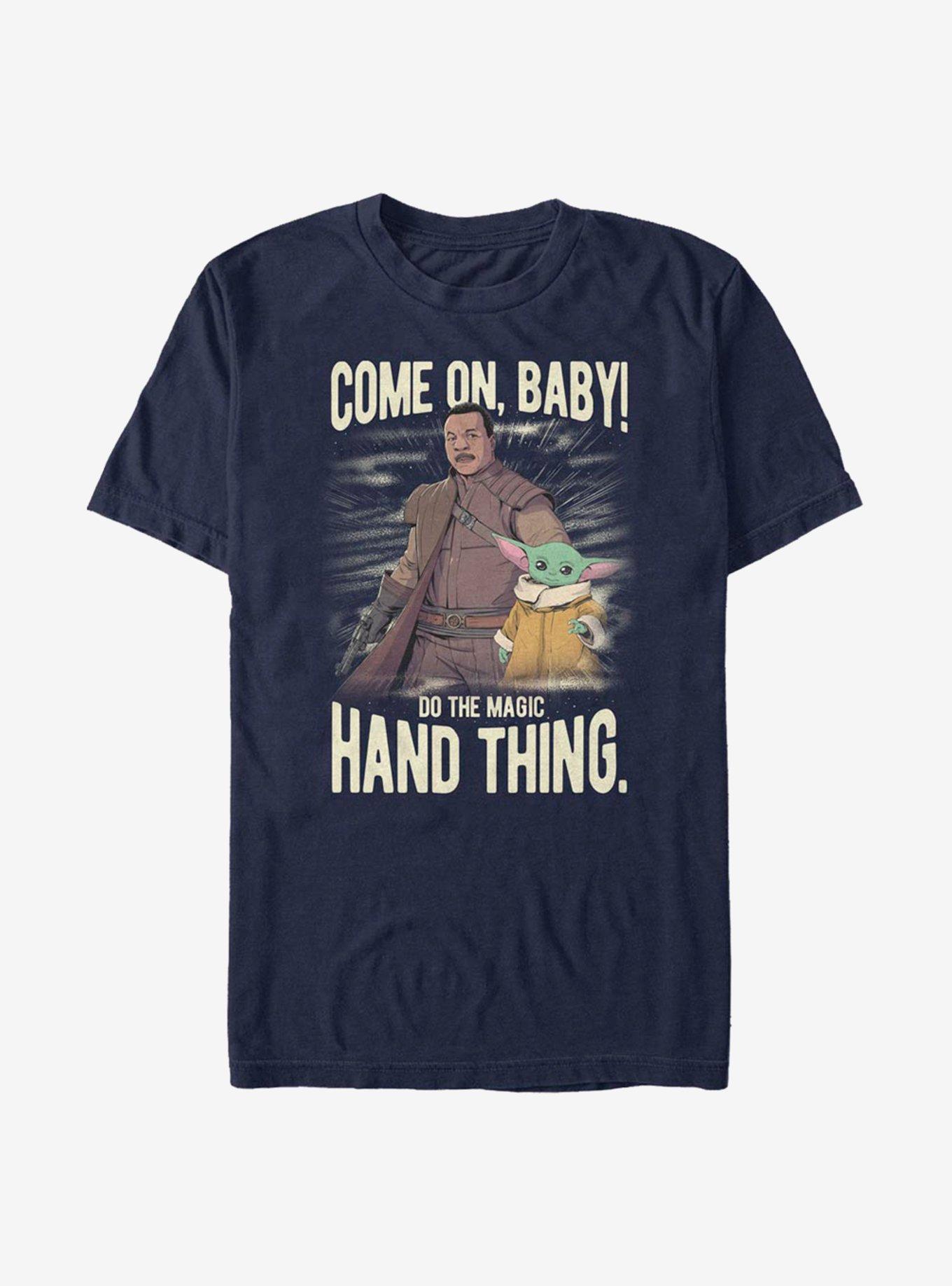 Star Wars The Mandalorian The Child Hand Thing T-Shirt