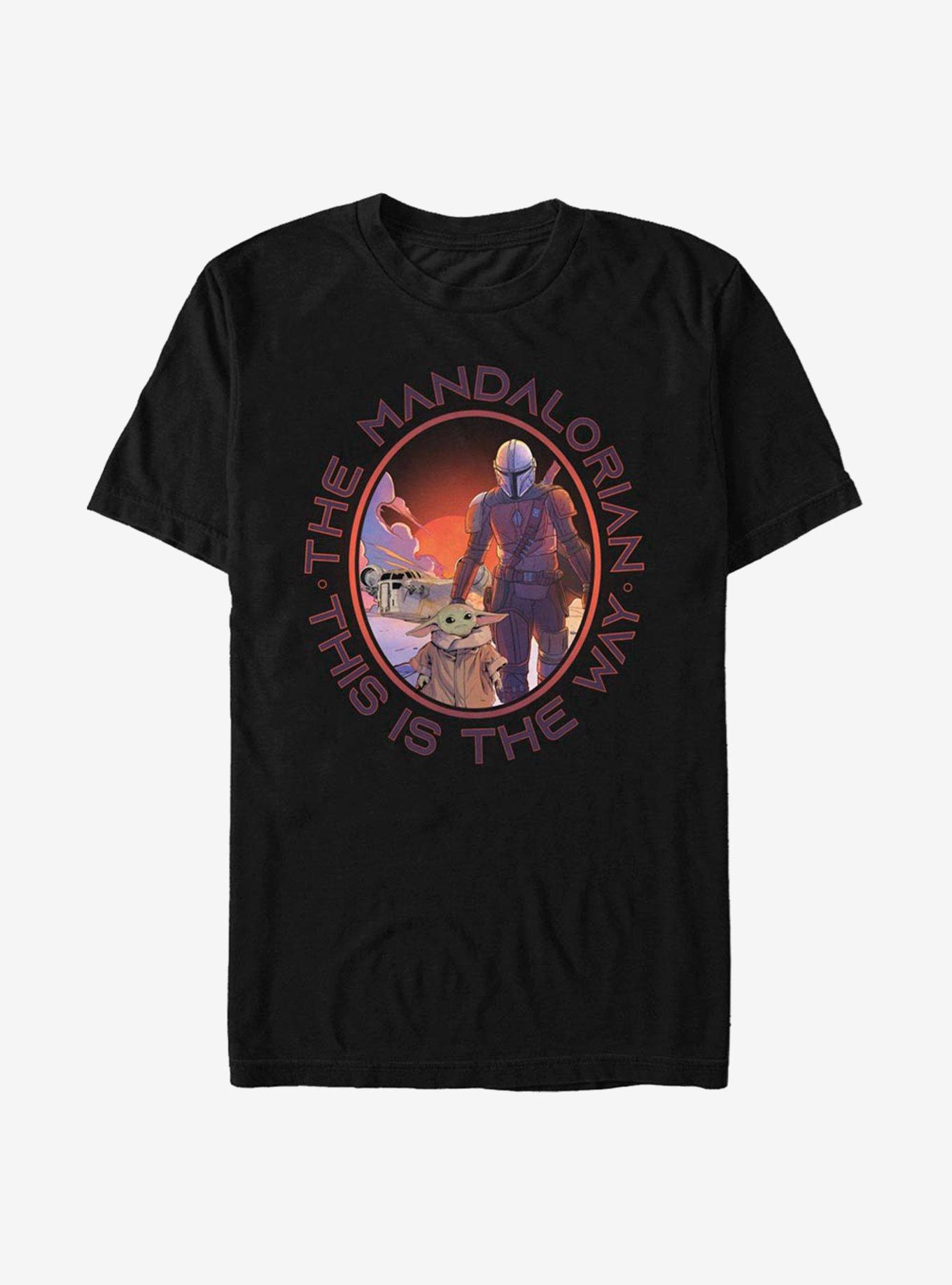 Star Wars The Mandalorian The Child The Way T-Shirt, BLACK, hi-res