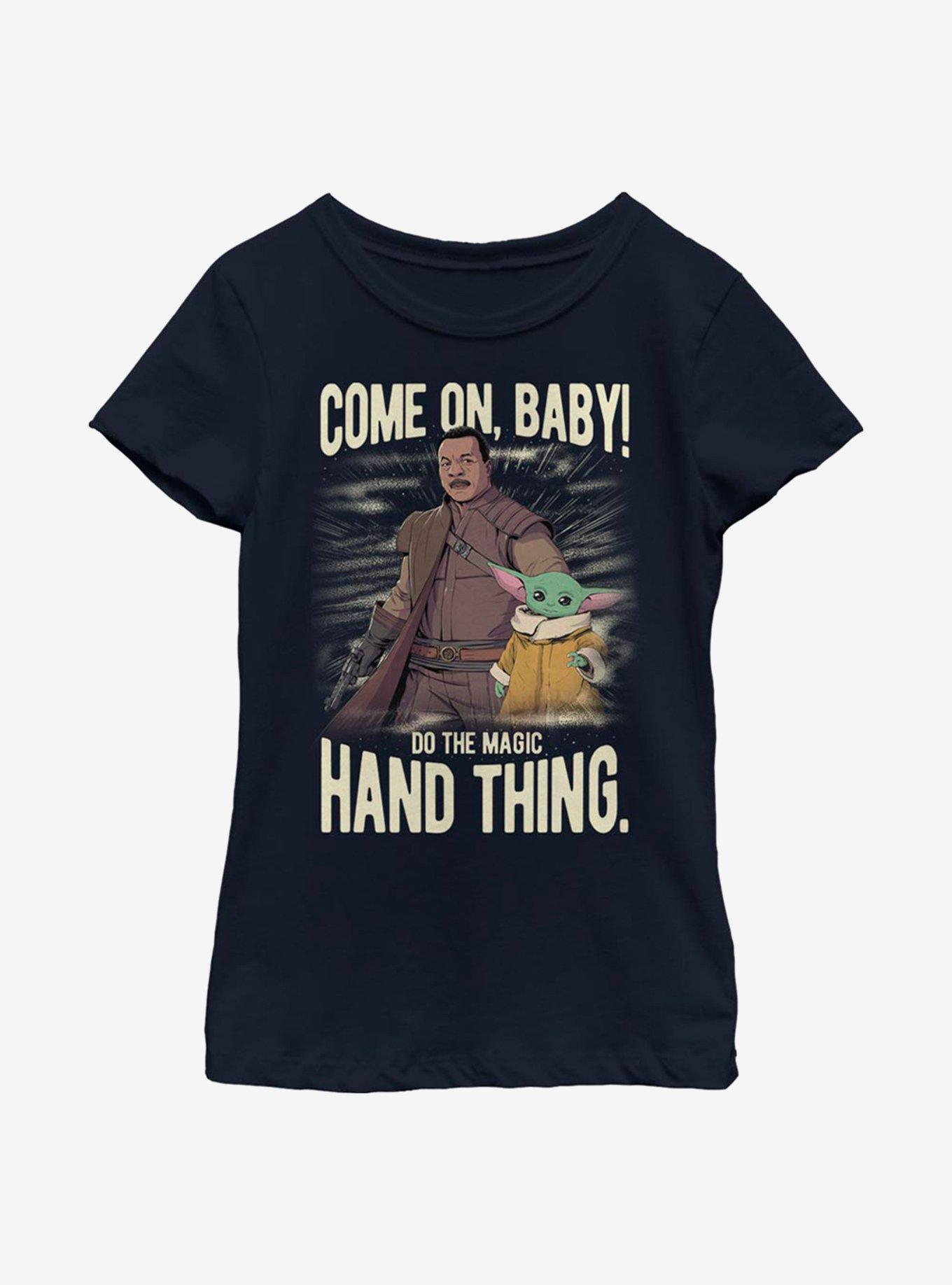 Star Wars The Mandalorian The Child Hand Thing Youht Girls Youth