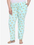 Corgis Mint Girls Pajama Pants Plus Size, MULTI, hi-res