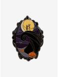 The Nightmare Before Christmas Spiral Hill Stained Glass Enamel Pin, , hi-res