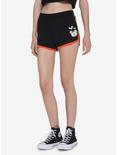 Disney Mickey Mouse Halloween Girls Soft Shorts, BLACK, hi-res