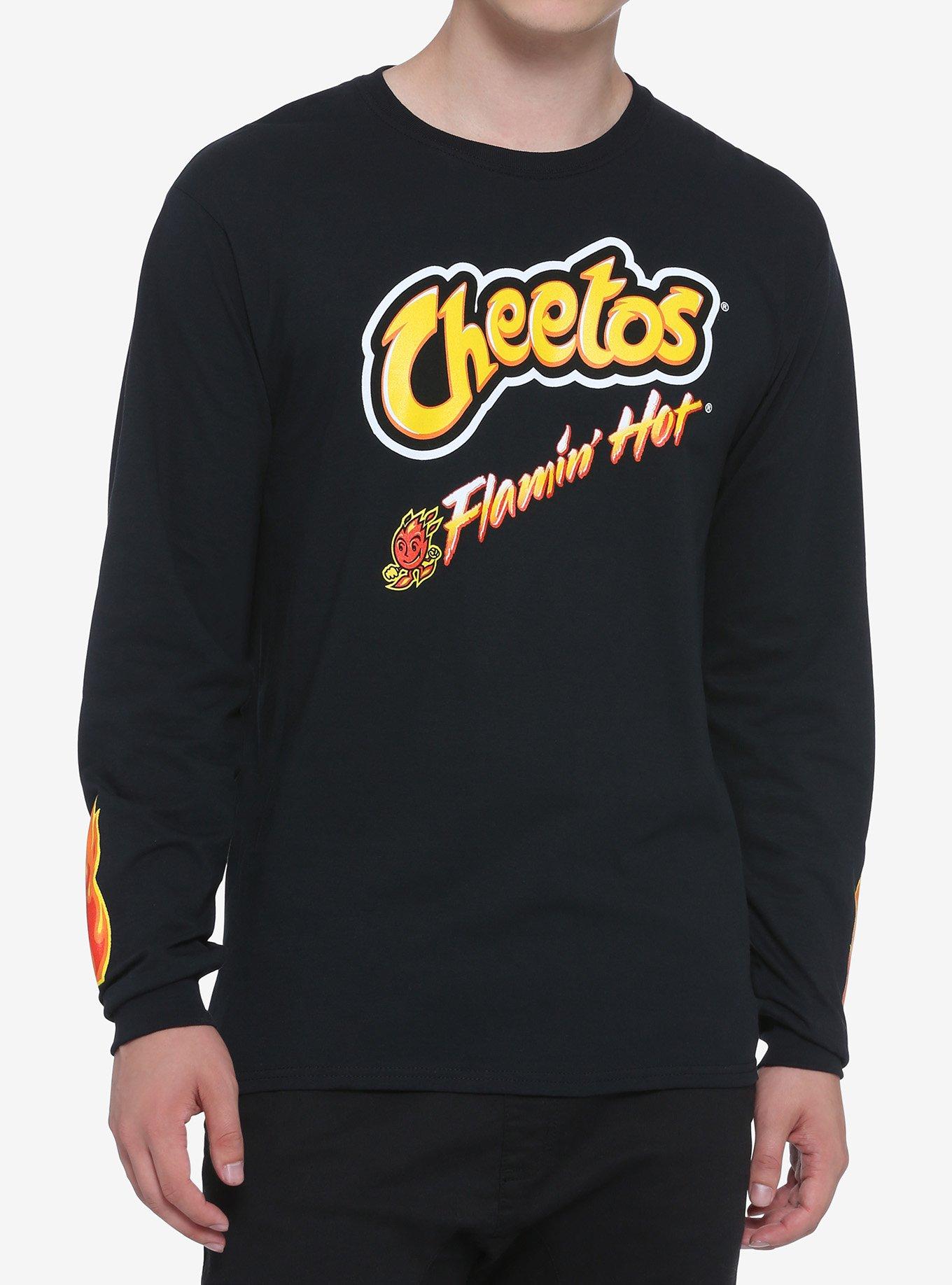 Men's Cheetos Flamin' Hot Logo Graphic Tee White 3X Large